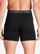 Набор трусов боксеров мужских хлопковых Under Armour UA M Perf Cotton 6in 1383889-001 3XL 3 шт Черный (1200122271442) - изображение 2