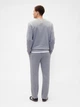 Спортивные штаны утепленные мужские GAP 171096743 M Серые (1159842306) - изображение 4
