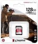 Карта памяти SDXC - Kingston Canvas React Plus 128Gb class 10 V60 UHS-II U3 (R280MB/s, W150MB/s) - изображение 2