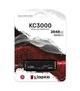SSD внутренний KINGSTON 2TB M.2 Kc3000 NVMe 2280 (SKC3000D/2048G) - изображение 2