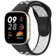 Ремешок Sport Silicone для Xiaomi Redmi Watch 3 Active black-white - изображение 2
