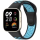 Ремешок Sport Silicone для Xiaomi Redmi Watch 3 Active black-blue - изображение 2