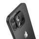 Защитное стекло Hoco A18 3D Metal Frame на заднюю камеру для Apple iPhone 12 Mini, Black - Refurbished - изображение 1