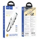 USB HUB HOCO HB26 4in1 (Type-C to USB3.0+USB2.0*3), Steel - зображення 2