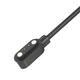USB кабель-зарядка для Xiaomi Mibro GS/T1/C2/Lite 2 1m, Black - зображення 3