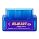 Автомобильный диагностический сканер OBD-II ELM327 Mini с поддержкой соединения Bluetooth 5.1, V 2.0, Blue - изображение 1