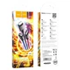 USB Кабель для зарядки Hoco X76 4in1 (Type-C + Type-C + Lightning + Micro) 1m, 2A, Black - изображение 4