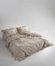 Постельное белье Limasso Stonewashed Exclusive Ranforсe 160 х 220 см Oxford Tan - изображение 4
