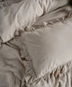 Постельное белье Limasso Stonewashed Exclusive Ranforсe 160 х 220 см Oxford Tan - изображение 6