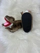 Тапочки кигуруми Kigurumi Динозавр Тирекс T-Rex Детские Коричневый Плюшевые 25-32 (3109/1) - изображение 5