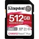 Карта памяти Kingston 512GB SDXC class 10 UHS-II U3 Canvas React Plus (SDR2V6/512GB) - изображение 1
