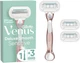 Станок для гоління жіночий (Бритва) Venus Extra Smooth Sensitive RoseGold з 3 змінними картриджами (7702018609994) - изображение 1