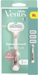 Станок для гоління жіночий (Бритва) Venus Extra Smooth Sensitive RoseGold з 3 змінними картриджами (7702018609994) - изображение 2