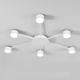 Люстра стельова LUMINARIA RAY SLIM 6xGX53 WHITE 220V IP20 (6951635239508) - изображение 1