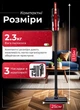 Пылесос вертикальный аккумуляторный 2в1 2800 Вт компактный ручной пылесос для дома Sokany красный - изображение 7