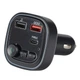 Модулятор FM, VOIN W-3304, 12-24V 2 USB QC3.0, 1 Type C, BT5.0, Hands free - изображение 2