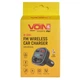 Модулятор FM, VOIN W-3304, 12-24V 2 USB QC3.0, 1 Type C, BT5.0, Hands free - изображение 4