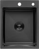 Кухонная мойка Kroner KRP PVD Schwarze 4050HM (3.0/1.0 мм) - изображение 1