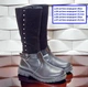 Утепленные демисезонные классические сапоги для девочки Weestep 56047ВК черный 34 (стелька внутри 21,5см) - изображение 11