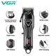 Аккумуляторная машинка для стрижки (clipper) VGR V-051, 4 насадки, 2500 mAh, LED-дисплей - изображение 4
