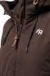 Горнолыжная куртка женская Freever AF 21767 коричневая 2XL - изображение 5