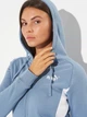 Спортивный костюм женский на флисе Puma 69073834 XL Cool Blue (4069157424004) - изображение 5