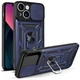 Чехол Epik Camshield Serge Ring ударопрочный для Apple iPhone 13 (6.1") Синий - изображение 1