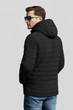 Мужская куртка Sun`s House 48 Черный (SB-25220-black) - изображение 4