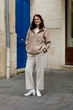 Брюки женские Uniqlo 565910253 L Молочные (1159842664) - изображение 12