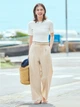 Брюки женские Uniqlo 565910253 L Молочные (1159842664) - изображение 20