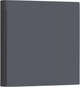 Inteligentny włącznik Aqara Smart Wall Switch H1 (no neutral, double rocker) Grey (WRS-R02-G) - obraz 2