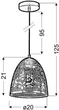 Люстра Candellux SFINKS Е27х60 (31-43306) для кухні, спальні, передпокою - зображення 3
