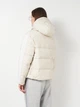 Пуховик зимний короткий женский Adidas Essentials Climawarm 3-Stripes JM4107 XL Beige (4068811736903) - изображение 2