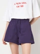 Спортивные шорты женские Adidas Z.N.E. JW7762 XL Фиолетовые (4068808941372) - изображение 4