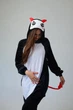 Женская кигуруми пижама взрослая и подростковая Kigurumi Чертенок Дьявол Черный L 165-175 см. (1021) - изображение 7
