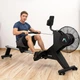 Гребний тренажер Gymtek XR2000 електромагнітний з аеродинамічним навантаженням - зображення 5