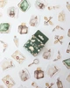Коробка с декоративными наклейками для творчества Box Stickers DIY 4x4 см магия Magic Academy - изображение 2