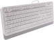 Клавиатура проводная A4Tech FKS10 USB White (4711421963534) - изображение 3