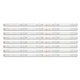 LED підсвітка TV 48" inch 490mm 5-led 6V 4C-LB4805-HQ4 TOT-48D2700-8X5-3030C-V3 4C-LB4805-YHEX1 4 8pcs=1set - изображение 7