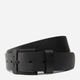 Pasek męski skórzany Levi's 38016-0033 105 cm Czarny - obraz 1