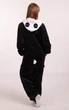 Женская кигуруми пижама взрослая и подростковая Kigurumi Панда Аниме Грустная Черная L 165-175 см. (1016) - изображение 3
