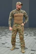 Тактичний костюм 3в1 Куртка SoftShell на флісі та Штани G2 з наколінниками + UBACS G4 мультикам розмір 3XL - изображение 4