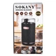 Кофемолка электрическая Sokany 150 Вт Черная Lugi SK-3027B - изображение 10