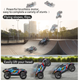 Большая машинка на пульте KF10 1:10 машинка на пульте управления 4WD, 40 км/ч полный привод, LED свет влагозащ - изображение 5