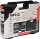 Знімач універсальний і 2 розділювачі Yato YT-06412 діапаз.- 35-130 мм до Ø≤ 60 і 75 мм 14 шт + кейс (5906083061066) - зображення 4