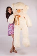 Плюшевий ведмедик Teddy Boom Тедді 140 см кремовий - зображення 2