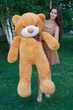 Маленький ведмідь Teddy Boom Тедді 160 см карамель - зображення 4