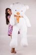 Плюшевый мишка Тедди Teddy Boom 180 см белый - изображение 2