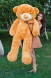 Огромный мишка Тедди Teddy Boom 200 см карамель - изображение 3