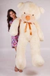 Мягкий мишка Тедди Teddy Boom 200 см кремовый - изображение 2